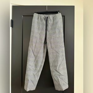 Aritzia Babaton Jimmy Plaid Pant in Herringbone